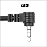EARMOR M52 Tactical Headset PTT Adapter for Yaesu Radio with Finger Button
