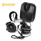 EARMOR M32X-Mark3 MilPro RAC Headset Military Standard Hearing Protection - Foliage Green