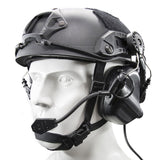 EARMOR M32H MOD4 Tactical Headset Electronics Communication IPSC Shooting Headset - Black