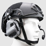 EARMOR M32H MOD4 Tactical Headset IPSC Shooting Communication Earphone- Cadet Greyn