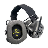 EARMOR M31 MOD4 Tactical Headset Noise Reduction Hearing Protector - Cadet Grey