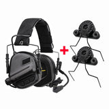 EARMOR M32 MOD4 Tactical Headset & Exfil Helmet Rail Adapter Set 6 Color