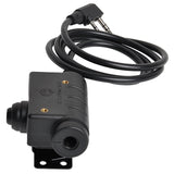 EARMOR M51 PTT Adapter Tactical Headset PTT Kenwood & AUX Radio Interface