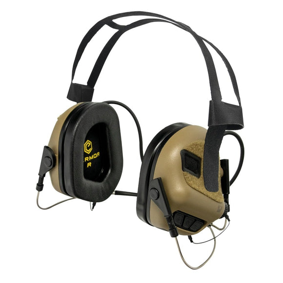 EARMOR M31N-Mark3 MilPro Military Standard Headset - Coyote Brown