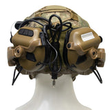 EARMOR M32X-Mark3 MilPro Military Standard Communication RAC Headset - Coyote Brown