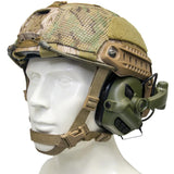 EARMOR M31X-Mark3 MilPro RAC Tactical Headset Military Standard Electronic Hearing - Foliage Green