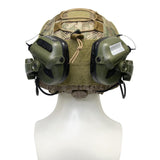 EARMOR M31X-Mark3 MilPro RAC Tactical Headset Military Standard Electronic Hearing - Foliage Green
