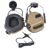 EARMOR M31H MOD4 Tactical Headset Hearing Protection for Ops-Core MT Fast ARC Helmet